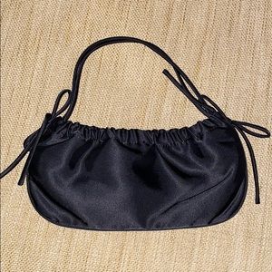 BCBG MAXAZRIA silk/satin bag